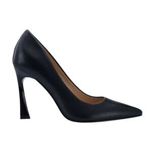 Marc Fisher  Sassie Pointed Dark Black Toe Ladies Pumps US Size 8